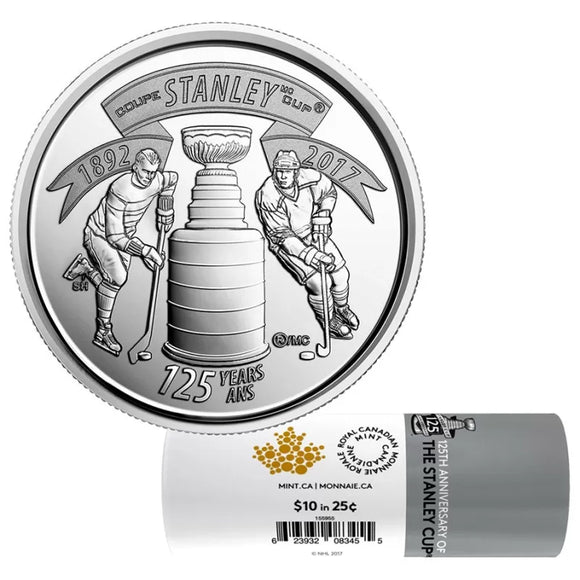 2017 - Canada - 25c - Special RCM Wrapped Roll (40 pcs.)