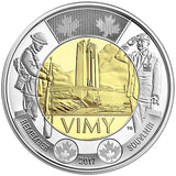 2017 - $2 - Vimy Ridge - Special RCM Wrapped Roll (25pcs.) - Uncoloured