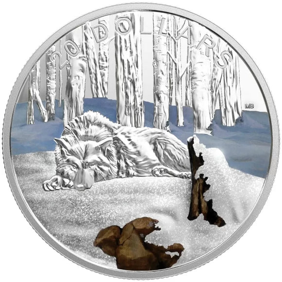 2017 - Canada - $20 - The Arctic Wolf