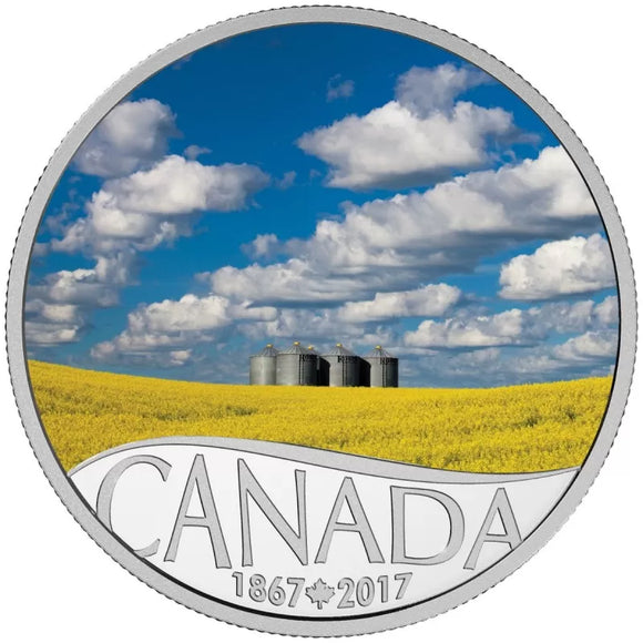 2017 - Canada - $10 - Canola Field <br> (no box)
