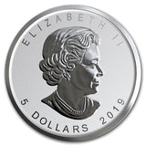 2019 - Canada - $5 - Maple Leaf - Privy Thomas Edison Phonograph - Fine Silver