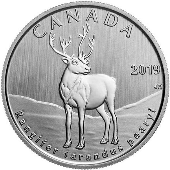 2019 - Canada - 50c - Wildlife Treasures - Peary Caribou Specimen <br> (no sleeve)