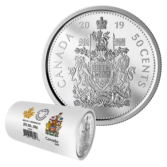 2019 - 50c - Special RCM Wrapped Roll (25 pcs.)