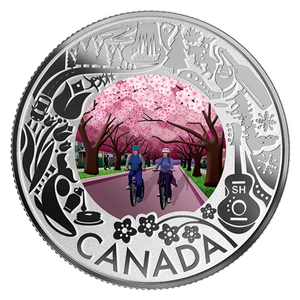 2019 - Canada - $3 - Cherry Blossom