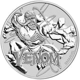 2020 - Tuvalu - 1 Dollar - Venom - Pure Silver - 1 oz. Round