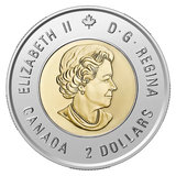 2020 (1945-) - $2 - Canada - 75th Anniv. of the End of WWII - Special Wrap Mint Roll (25pcs) - Coloured