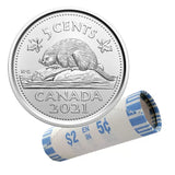 2021 - Canada - 5c - Original Mint Roll (40 pcs)