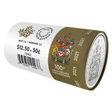 2021 - 50c - Special RCM Wrapped Roll (25 pcs.)