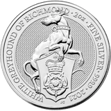 2 oz - 2021 - White Greyhound of Richmond - Fine Silver