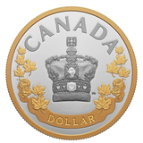 2022 - Canada - $1 - The Imperial State Crown