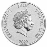 2022 - 1 oz - Round - Aladdin - Fine Silver