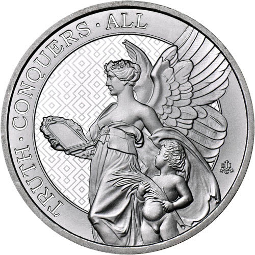 5 oz - 2022 - Truth Conquers All - Fine Silver