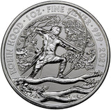 1 oz - 2021 - Robin Hood - Fine Silver
