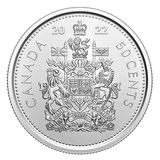 2022 - 50 Cents - Queen Elizabeth II - Special Wrap Roll (25 pcs)