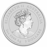 2 oz - 2023 - Lunar Year of the Rabbit - Coloured - Fine Silver
