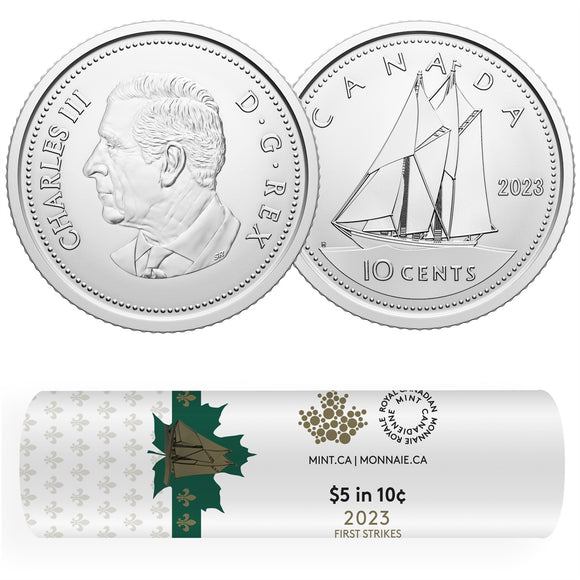 2023 - 10c - King Charles III - Special Wrap Roll