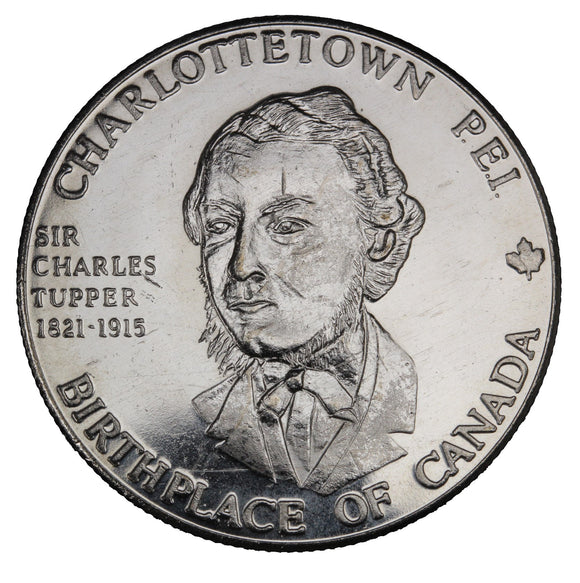 1981 - Charlottetown - $1 Municipal Trade Token - UNC