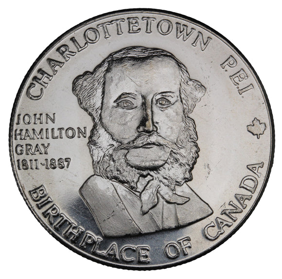 1981 - Charlottetown - $1 Municipal Trade Token - UNC