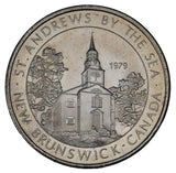 1979 - St. Andrews-By-The-Sea - $1 Municipal Trade Token - UNC