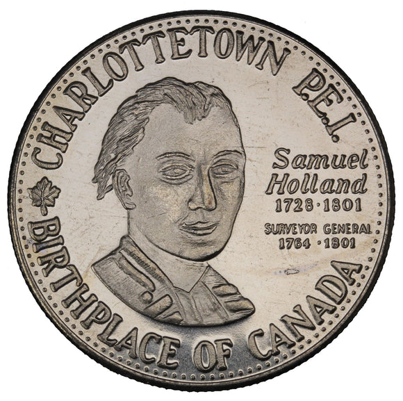 1980 - Charlottetown - $1 Municipal Trade Token - UNC