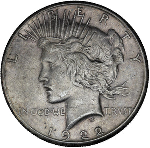 1922 S - USA - $1 - AU50