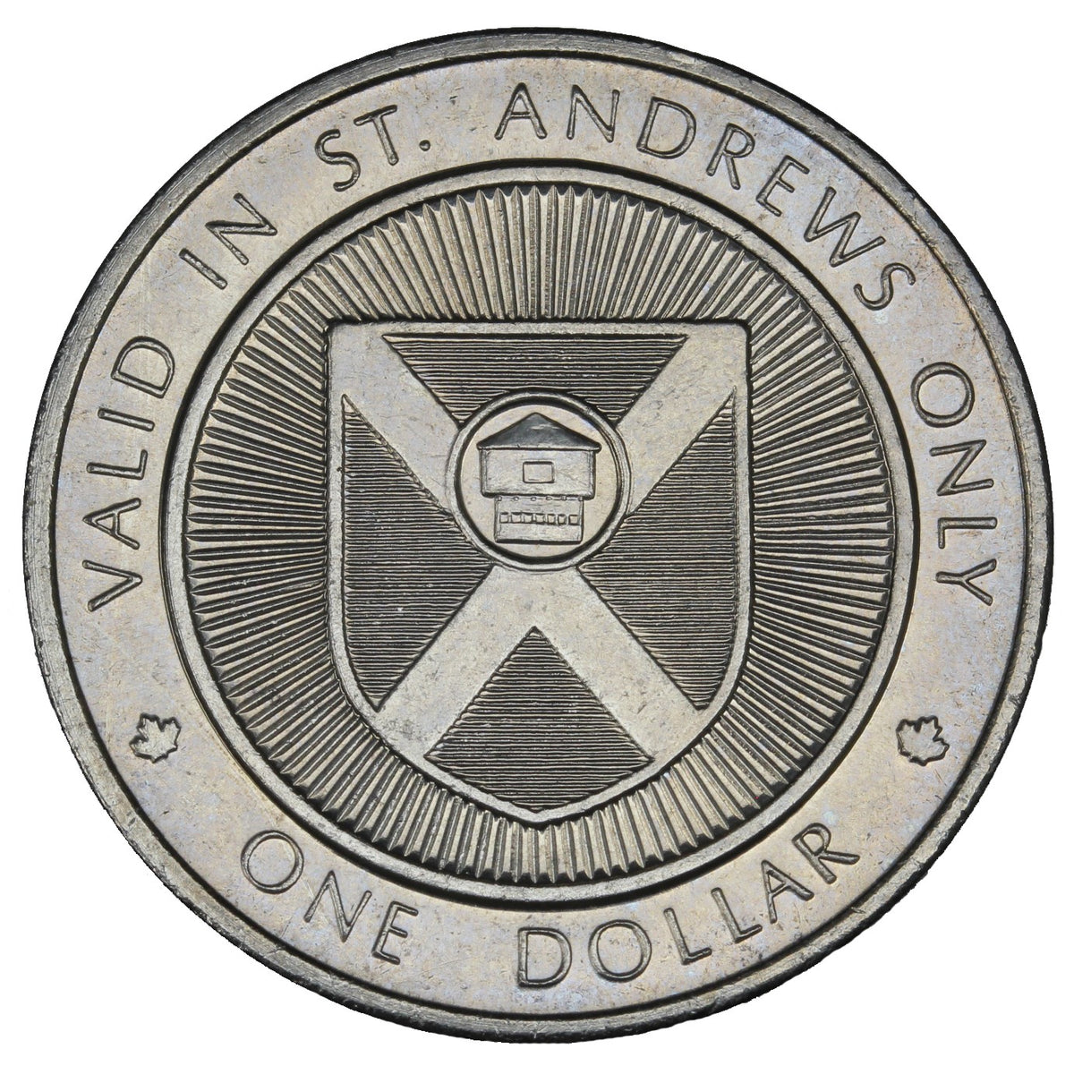 1977 - St. Andrews-By-The-Sea - $1 Municipal Trade Token - UNC – MK Coins