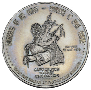 1979 - Cape Breton - $1 Municipal Trade Token - UNC