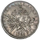 1962 - France - 5 Francs - EF40