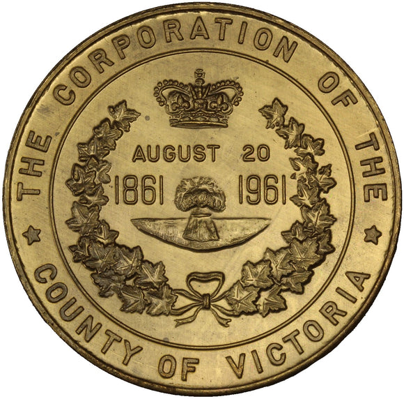 Centennial Dollar Token - The Corporation of The County of Victoria