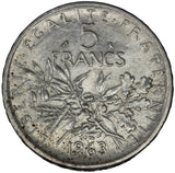 1963 - France - 5 Francs - AU50
