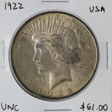 1922 - USA - $1 - UNC