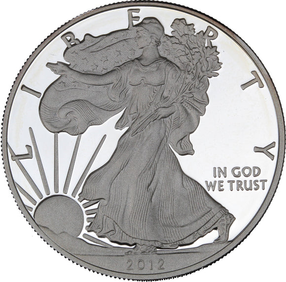 2012 W - American Eagle - Fine Silver - Proof