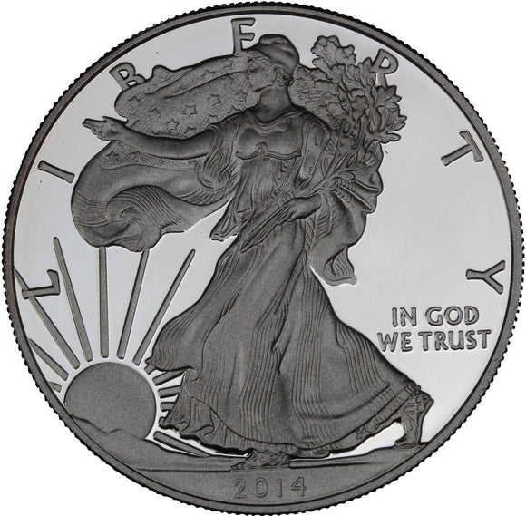 2014 W - American Eagle - Fine Silver - Proof