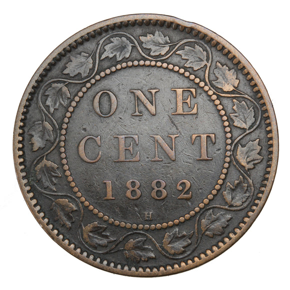 1882 H - Canada - 1c - Obv 1 - F15