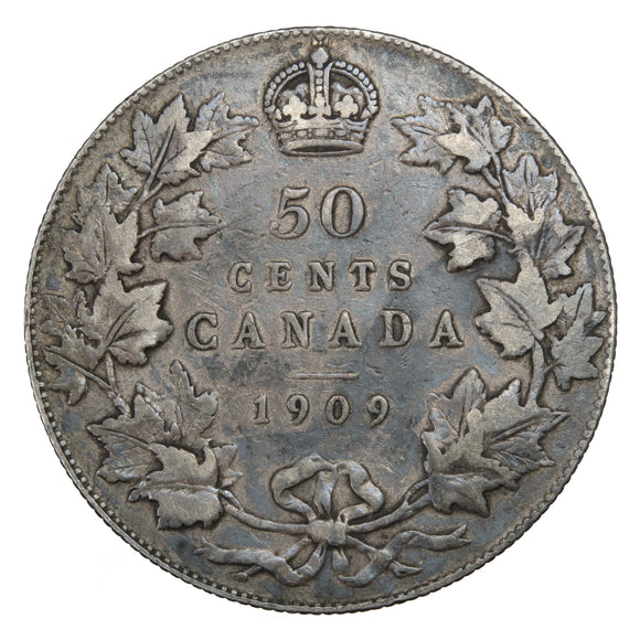 1909 - Canada - 50c - VF20