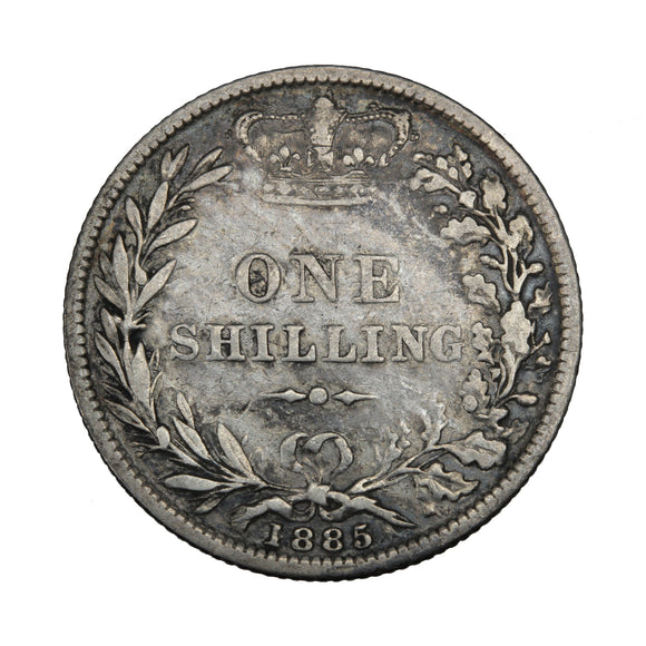 1885 - Great Britain - 1 Shilling - F15
