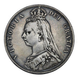 1890 - Great Britain - 1/2 Crown - VF20