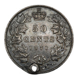 1871 - Canada - 50c - H - VF20