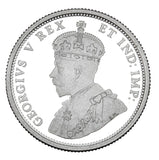 2011 (1911-) - Canada - 25c - George V, Sterling Silver - Proof <br> (no sleeve)