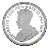 2010 - Canada - 25c - (1935-) George V, Sterling Silver <br> (no sleeve)