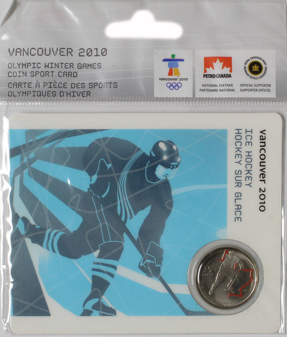 2007 - Canada - 25c - Ice Hockey, Painted