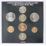 1983 - United Kingdom - UNC (8) Coin Set