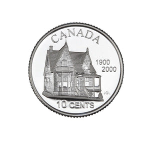 2000 - Canada - 10c - Desjardins - 100th Anniv. Birth of Credit Unions in North America