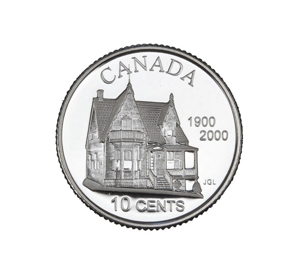 2000 - Canada - 10c - Desjardins - 100th Anniv. Birth of Credit Unions in North America