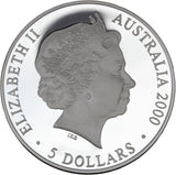 2000 P - Australia - $5 - The Sydney 2000 Olympic Coin Collection - Koala