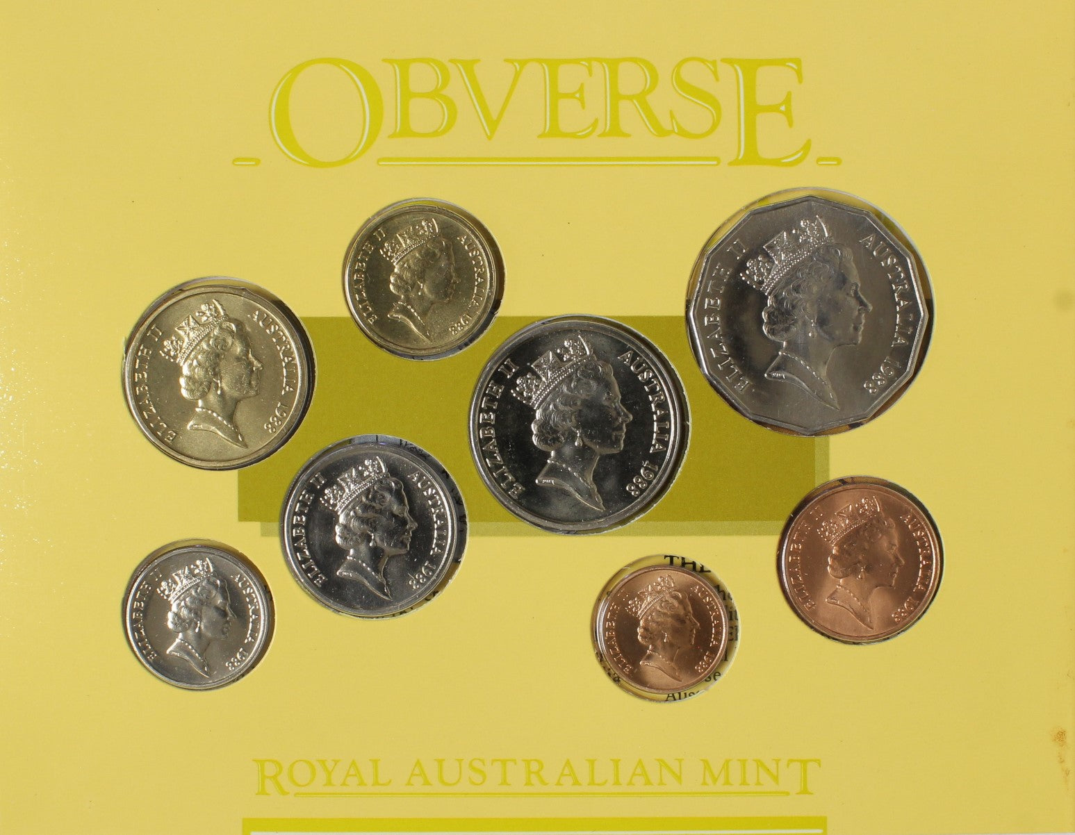 1988 - Australia - UNC (8) Coin Set – MK Coins