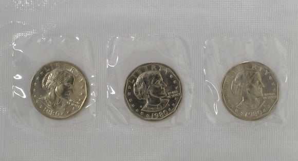 1980 - USA - The Dollar Souvenir Set (3 Coins)