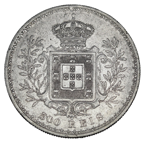 1898 - Portugal - 500 Reis - VF20