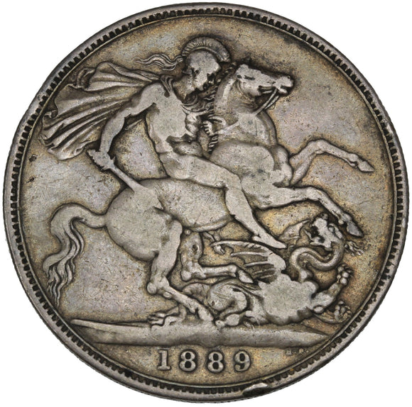 1889 - Great Britain - 1 Crown - F12