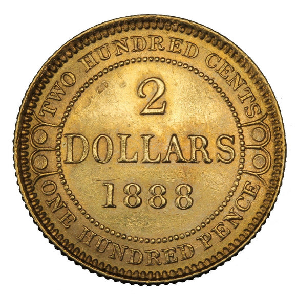 1888 - Newfoundland - $2 - rare